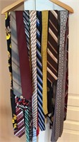 Assorted silk neck ties