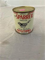 Sparrer Hampton VA 1 Pint Oyster Can