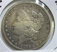 1878CC Morgan Silver Dollar Nice+