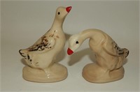Large Vintage Geese Pair