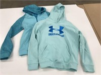Under Armour & Champion Size L Gently Used Hoodies