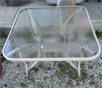 Square Patio Table  NO Chairs ( NO SHIPPING)