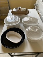 Assorted Collection of Corning Ware Casseroles
