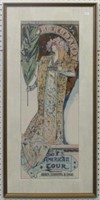 Sarah Bernhardt by Alphonso Mucha