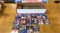 R.   Box of Baseball cards. May or may not be