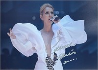 Autograph COA Celine Dion Photo