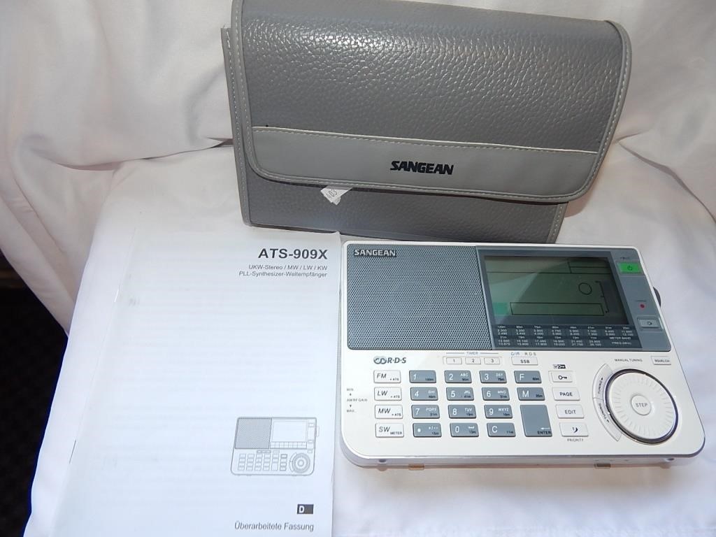 Sangean Ats-909x FM Stereo Synthesized Receiver