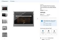 W337  Koolmore 24" Convection Oven KM-CWO24-SS