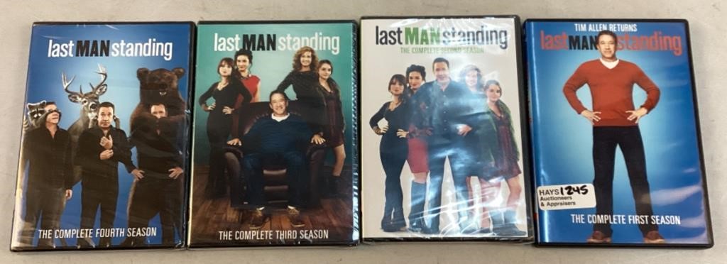 (4) DVD Set Collection seasons 1-4, 2-4 Sealed