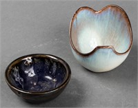 Studio Pottery Bowl and Ceramic Bowl, 2
