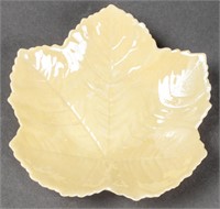 Belleek Maple Leaf Form Porcelain Tray