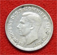 1943 D Australia 3 Pence