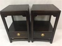 2 End Tables w/ Drawer - 2 X's MONEY