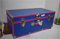 Blue & Pink Trunk. Excellent Condition 30x16