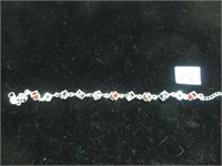 SWEET STERLING TENNIS BRACELET