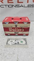 Vintage Walter's Beer Cans, Pack of 6, Empty