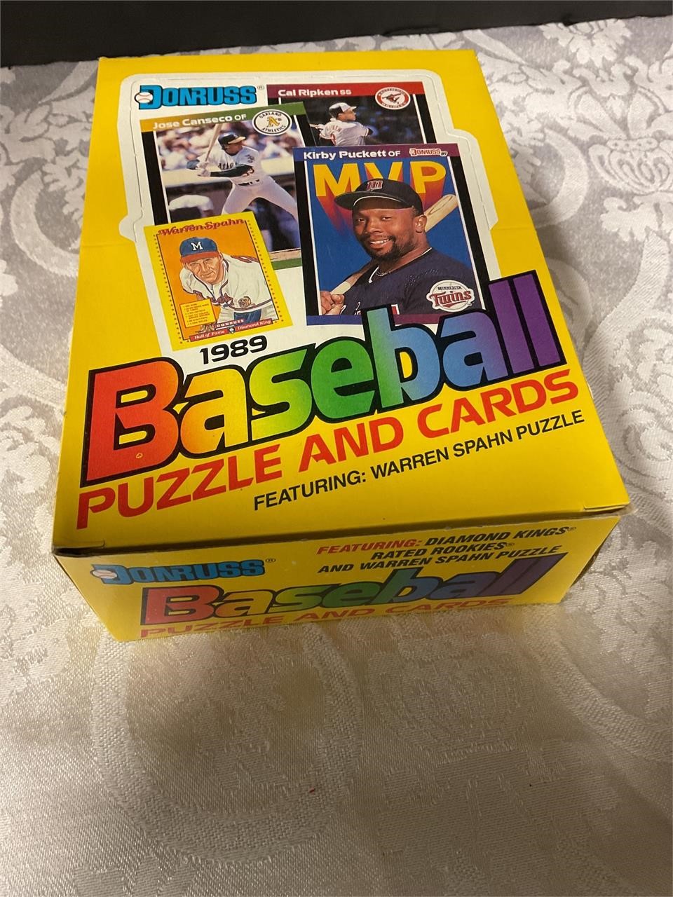 1989 Donruss unopened baseball cards