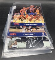 (D) Sports pros and college collector signed