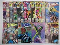 X-Men Group of (19) #244-270/1st Jubilee + More