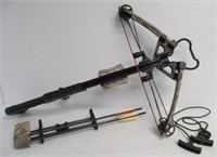 Centerpoint sniper 370 crossbow with quiver.