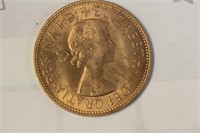 1967 Great Britain About uncirculated Penny