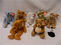 Ty Beanie Babies Bear Assortment; (7); w/Original
