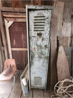Large Vintage Metal Locker As Is