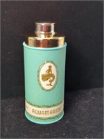 1950's Revlon Rare "AQUAMARINE" Talc powder 4 oz.