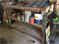 Heavy duty iron pallet racking