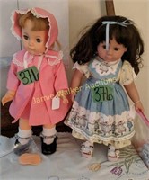 2 Dolls. Goody Two Shoes 19" Walking Doll 1965