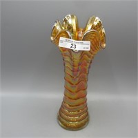 Imp. Ripple vase-8.5" mari.