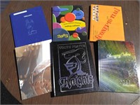 6 mixed nebraska high school year books