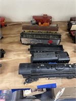 7 Lionel Toy Train Cars