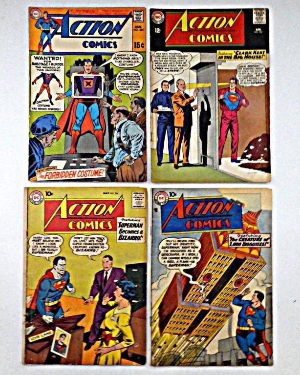 (4) DC ACTION COMICS