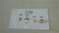 Jewelry marked 14k and 10K