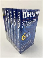 NEW Maxwell Blank VHS Tapes