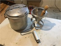 Canner, sauce maker and mystery item