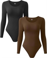 SIZE : L - OQQ Women's 2 Piece Bodysuits Sexy