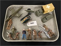 Toy Lead Soliders and Military Vehicles