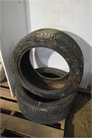 2- Lightly Used Cooper Car Tires