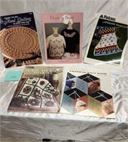 Knitting Quilting Pattern Instruction Books - 5