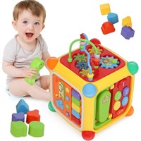 B2729  Sqnox Baby Activity Cube, Learning Toys, 6-