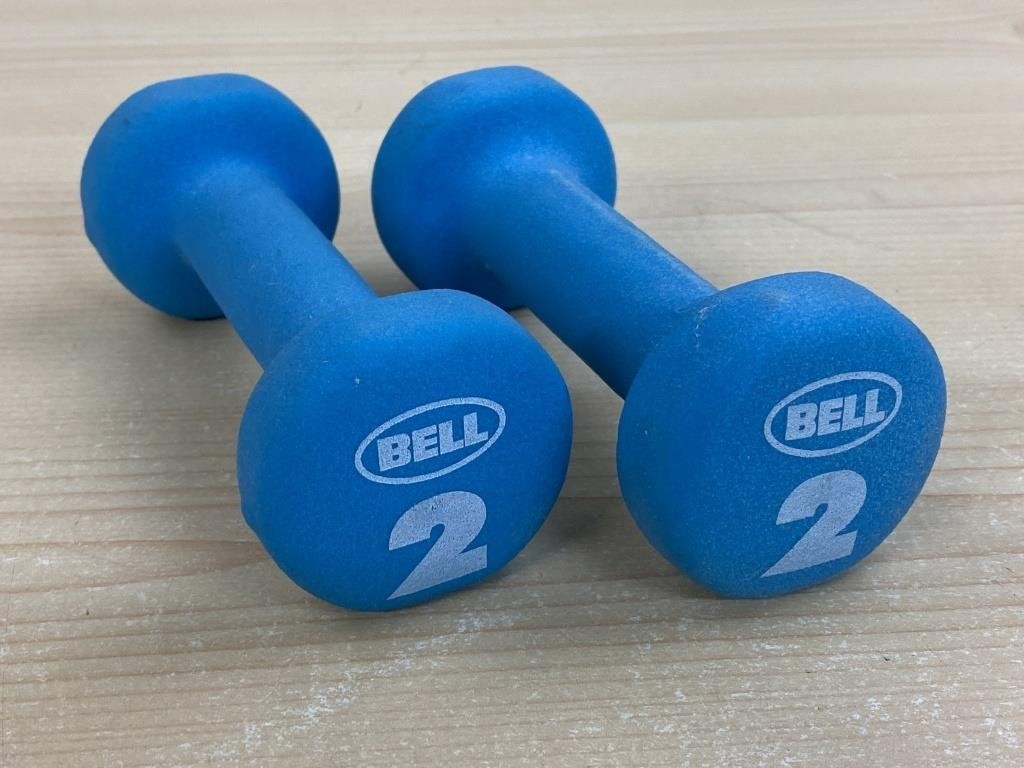 Bell 2 lb weights
