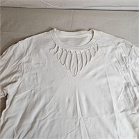 Classic Elements Cream-Colored Shirt (Petite/XL)