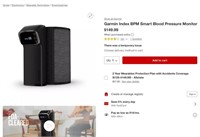 B2131  Garmin Index BPM Smart Blood Pressure Monit