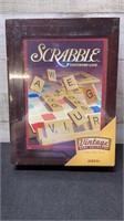 New Sealed Scrabble Game In Wooden Box