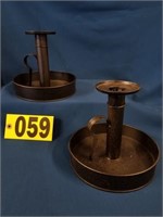 Tin Candle Holders (Ship or Pick up)