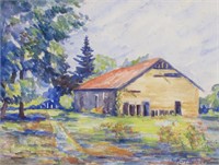 Mary J Carter 12x15 WC Old School building