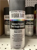 Work Day™ Blk. General Purpose Alkyd Enamel x 5