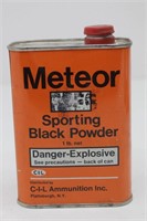Canister of Meteor Sporting Black Powder